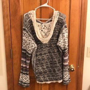 American rag hooded sweatshirt